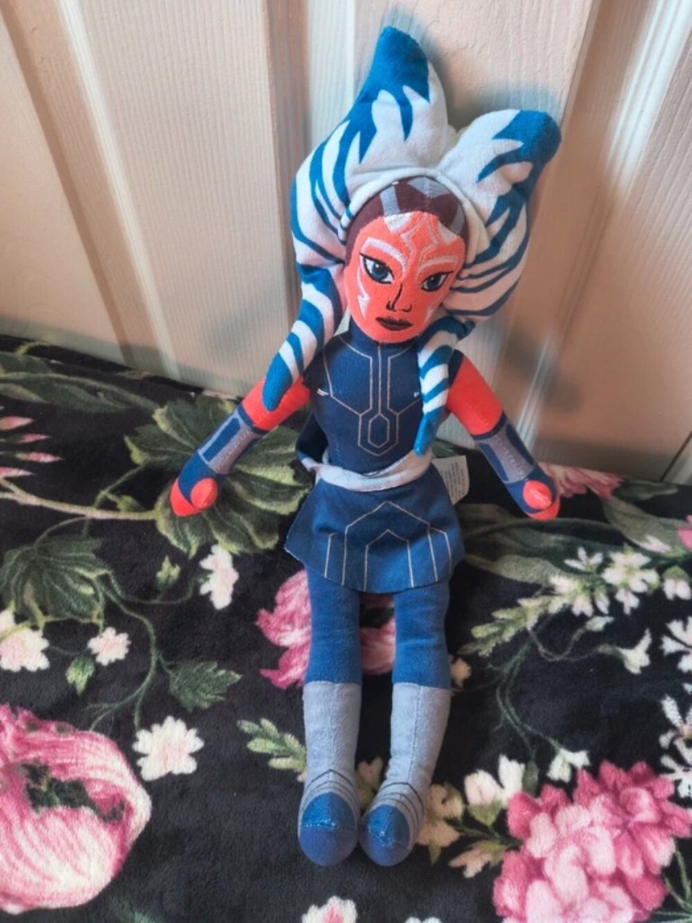 Star Wars Ahoska Tano Doll 18" Plush Pillow Buddy Disney Jay Franco Stuffed Toy